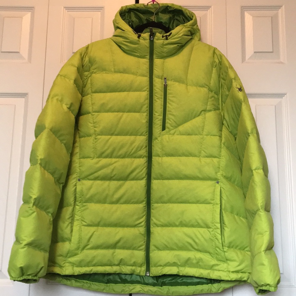 Spyder down puffer